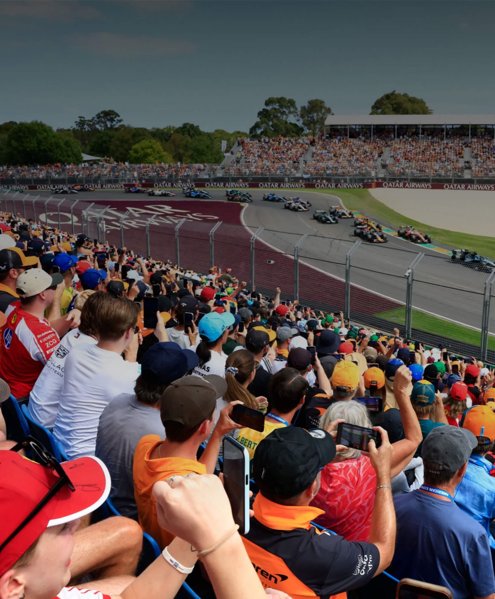 Feel the roar of engines at the iconic Albert Park Grand Prix Circuit
