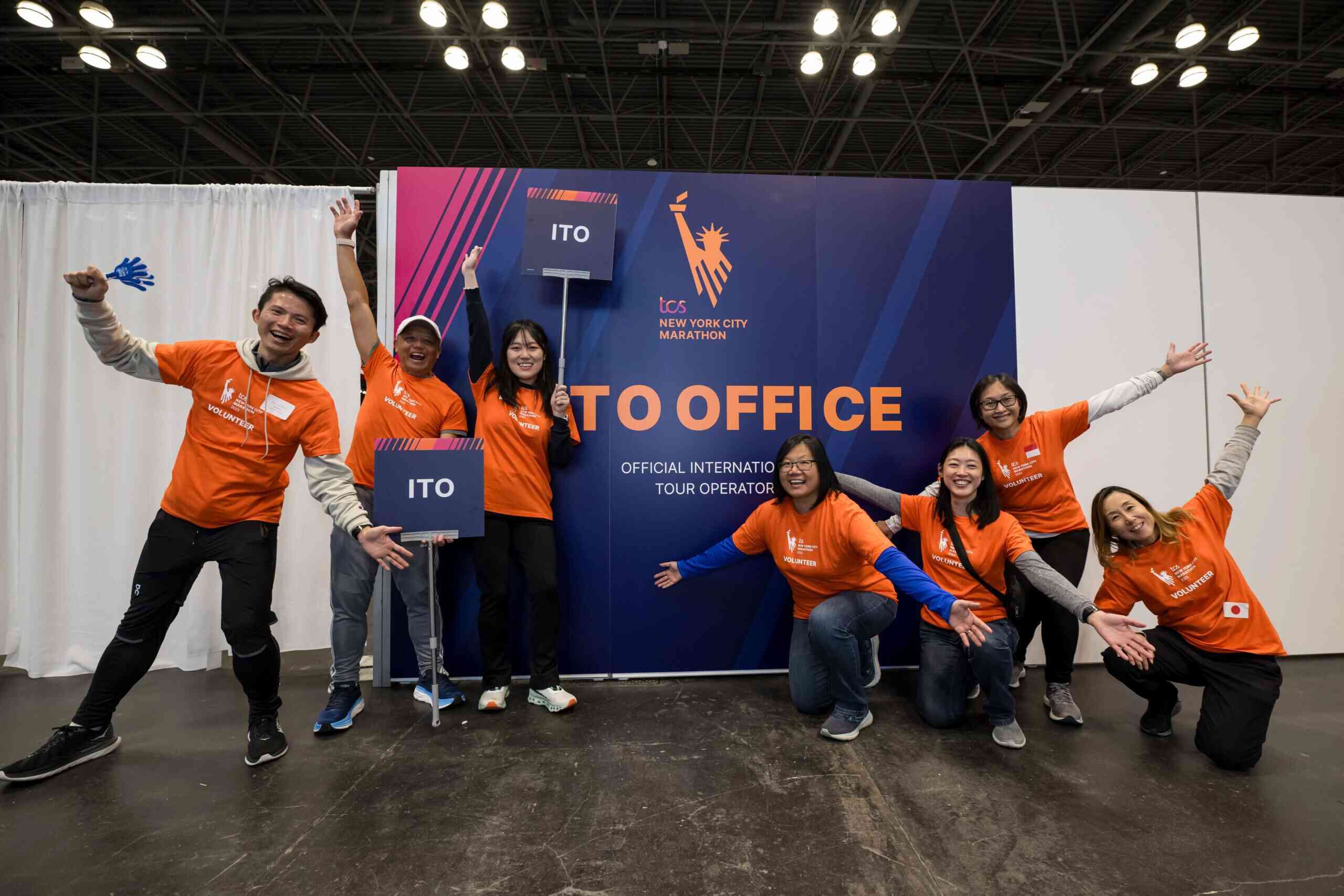November 2, 2023: The 2023 TCS New York City Marathon Expo Presented by New Balance at the Jacob K. Javits Convention Center in New York, NY. (Photo by Carla G. Torres for NYRR)