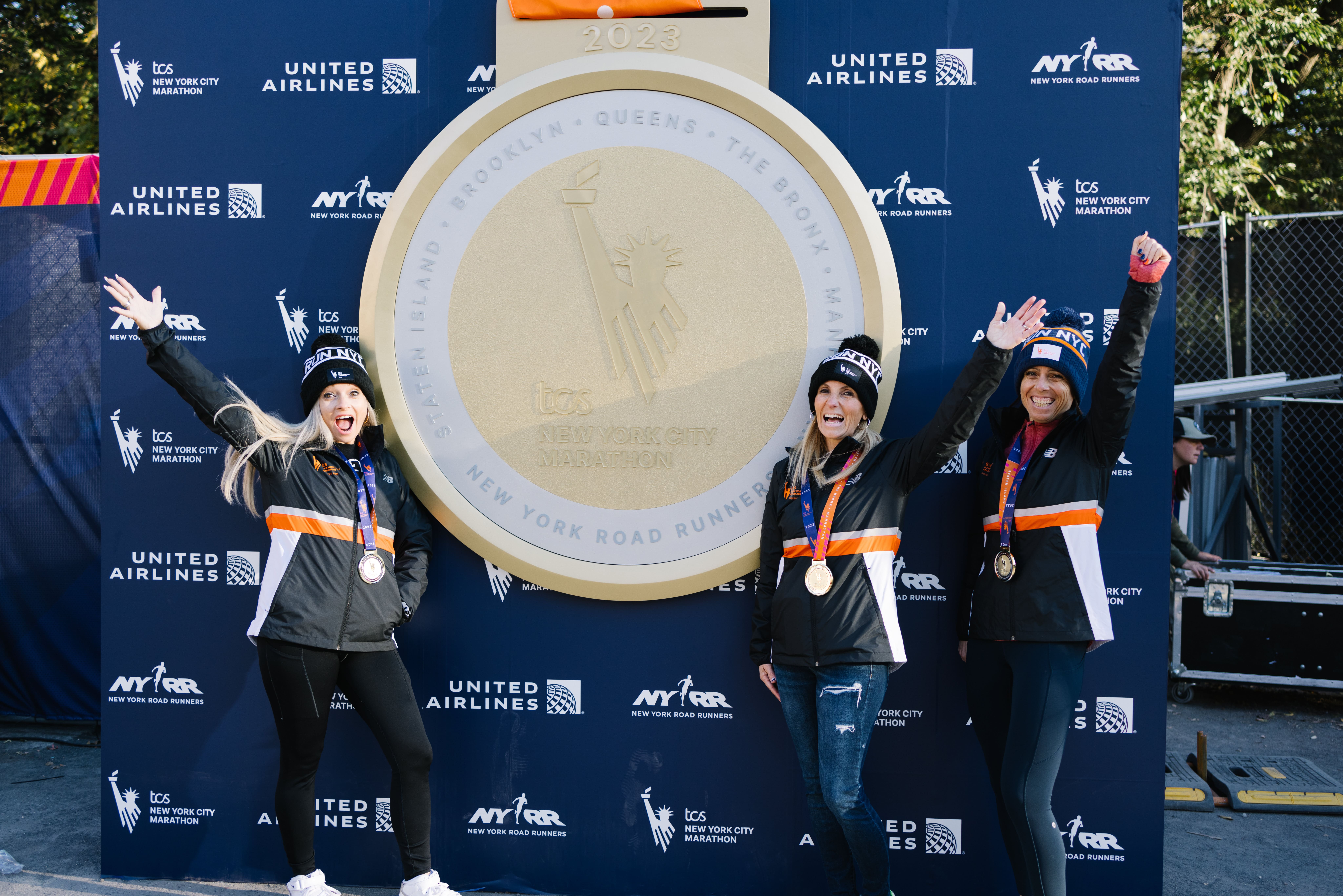 November 6, 2023: Marathon Monday at the Pavilion in Central Park, New York, NY. (Photo by Da Ping Luo for NYRR)