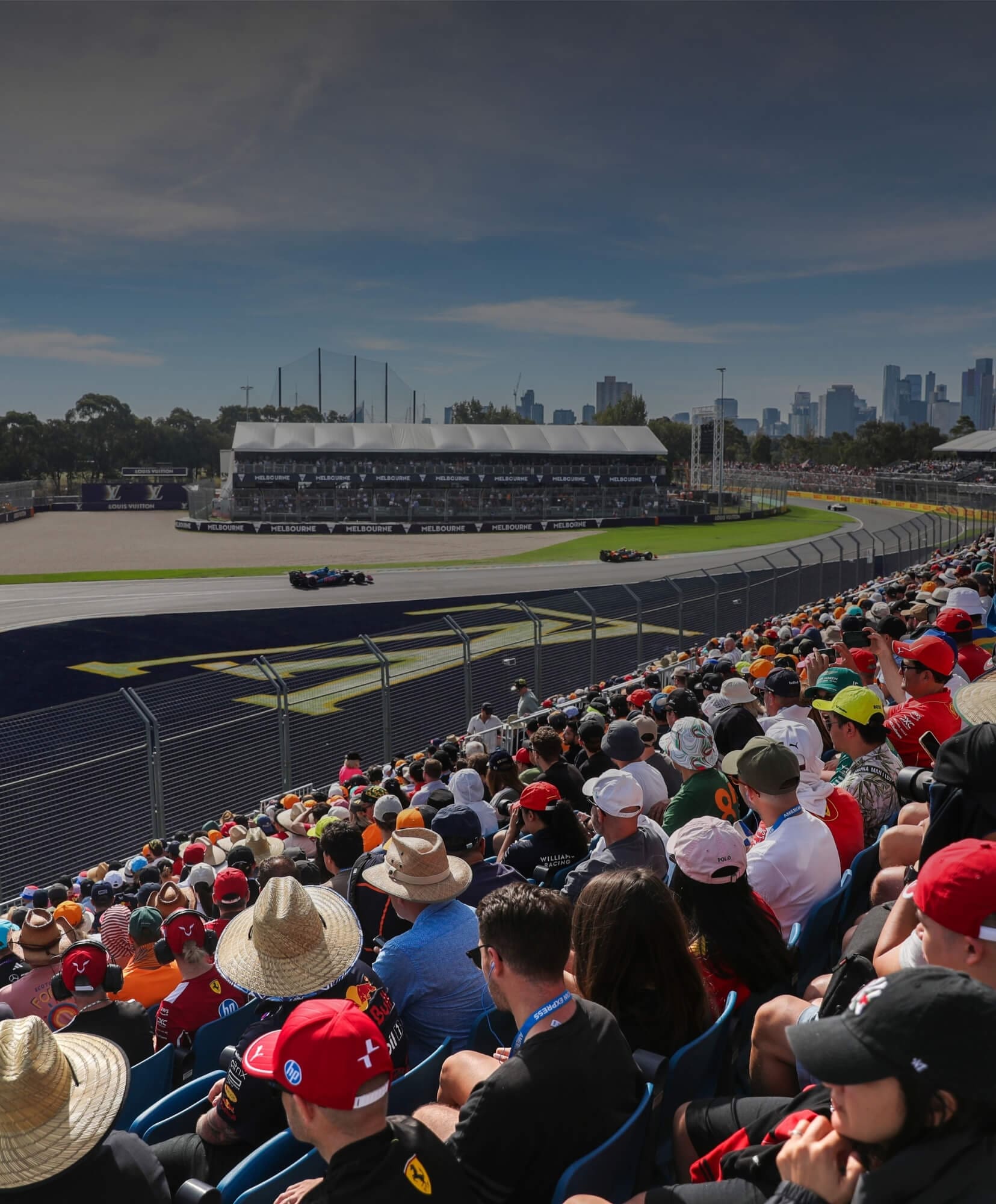Feel the roar of engines at the iconic Albert Park