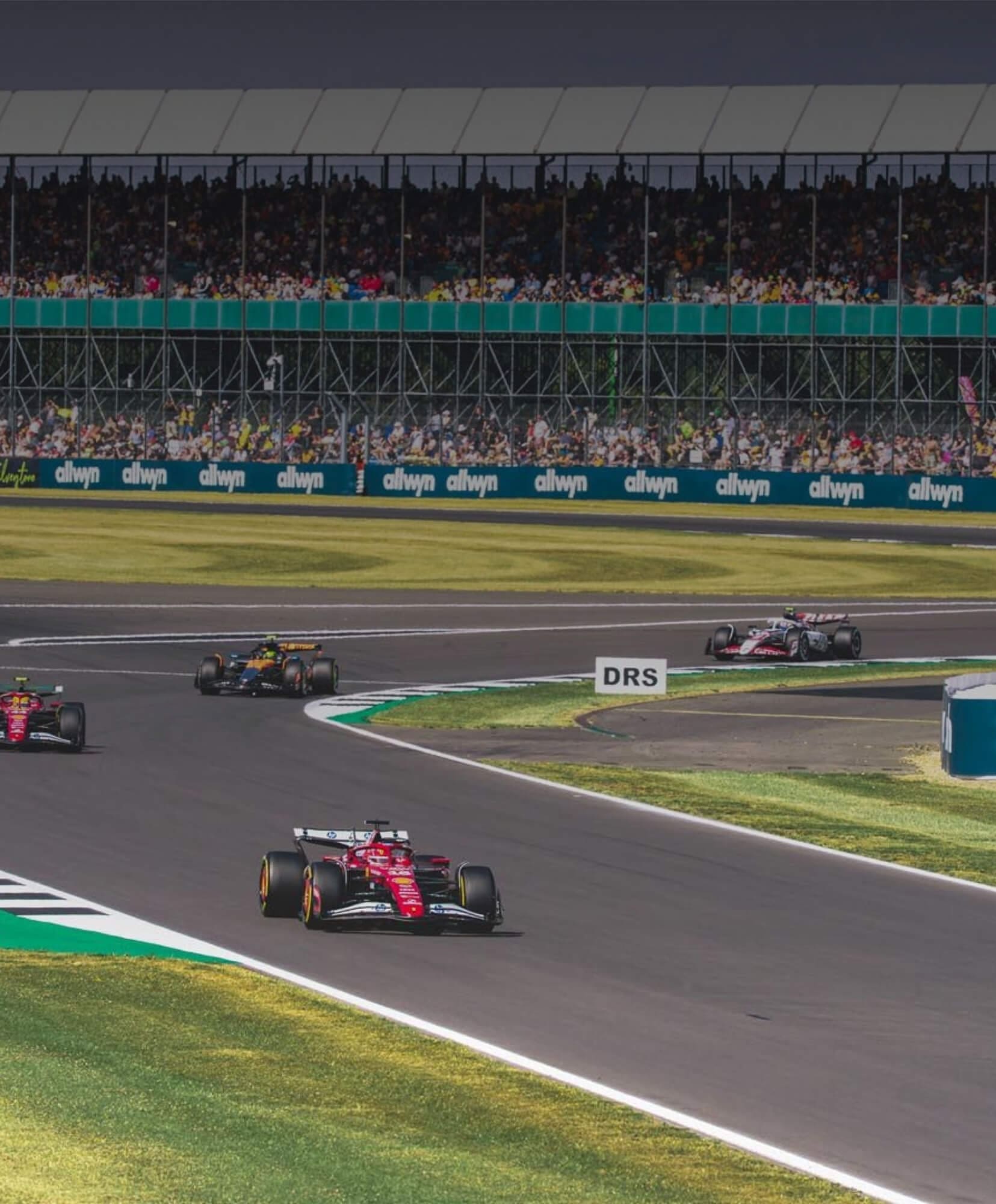 Witness racing history at the British Grand Prix