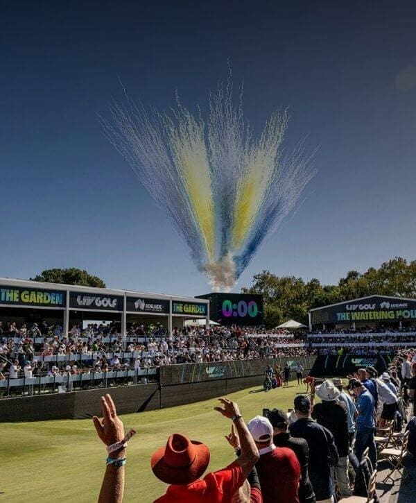 Golf louder at LIV Golf Adelaide